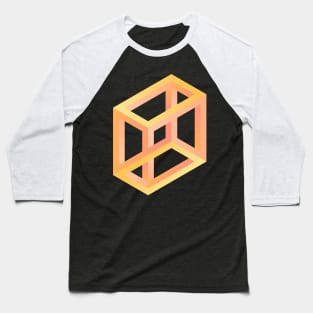 Strange Geometry - Interlace Baseball T-Shirt